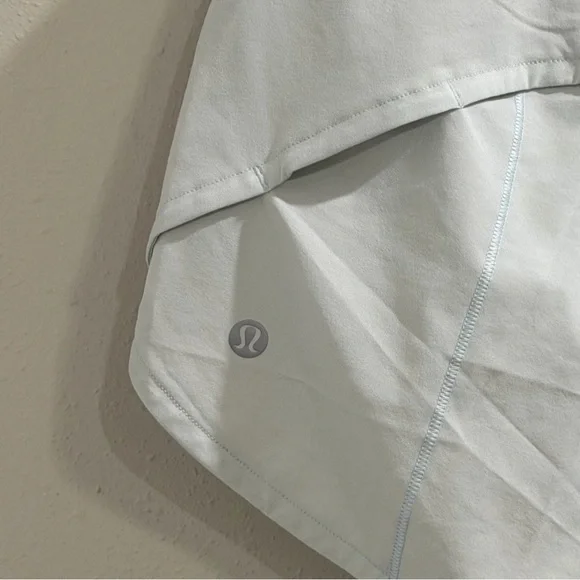 Lululemon Size 6 Powder Blue Speed Up Short Long 4” Lined Running Performance - Picture 4 of 6